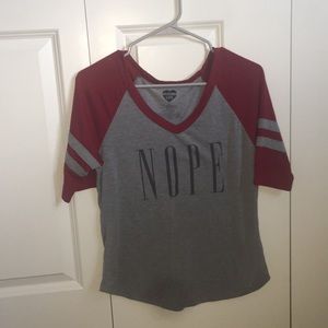 Modern LUX “nope” tee